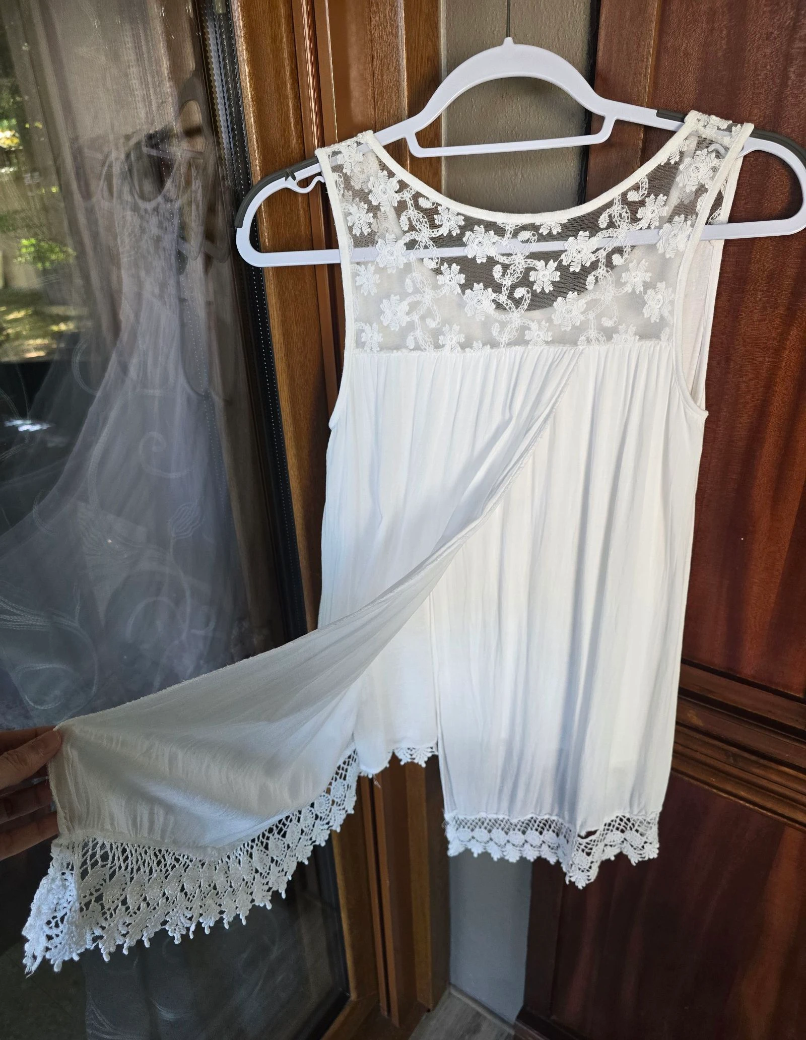 Top branco de renda 🌸 – photo 3